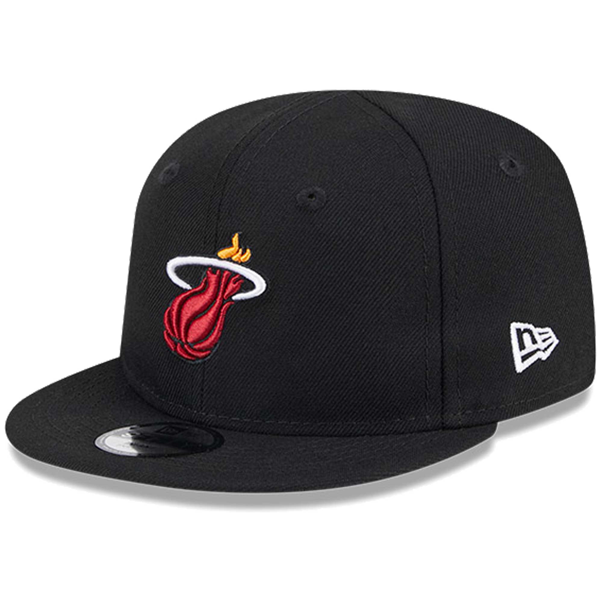 Newborn & Infant New Era Black Miami Heat My First 9FIFTY Evergreen Adjustable Hat - Image 2