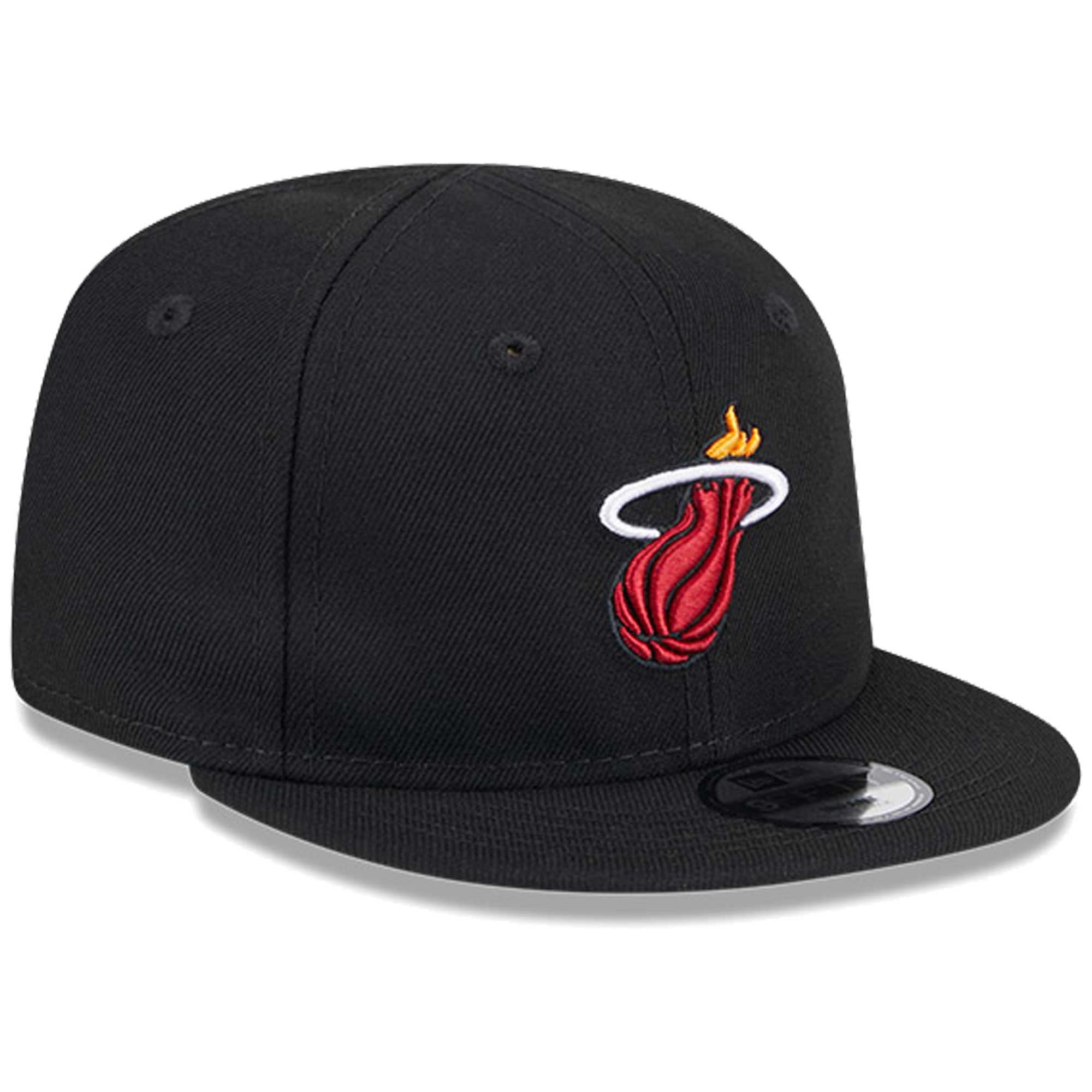 Newborn & Infant New Era Black Miami Heat My First 9FIFTY Evergreen Adjustable Hat - Image 4