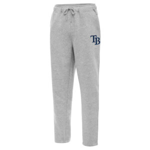 Men's Antigua  Heather Gray Tampa Bay Rays Victory Jogger Pants
