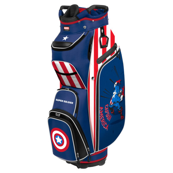 WinCraft Captain America  Bucket III Cooler Cart Golf Bag