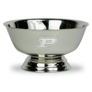 Purdue Boilermakers 8" x 4.27" Historic Silver Plated Paul Revere Bowl