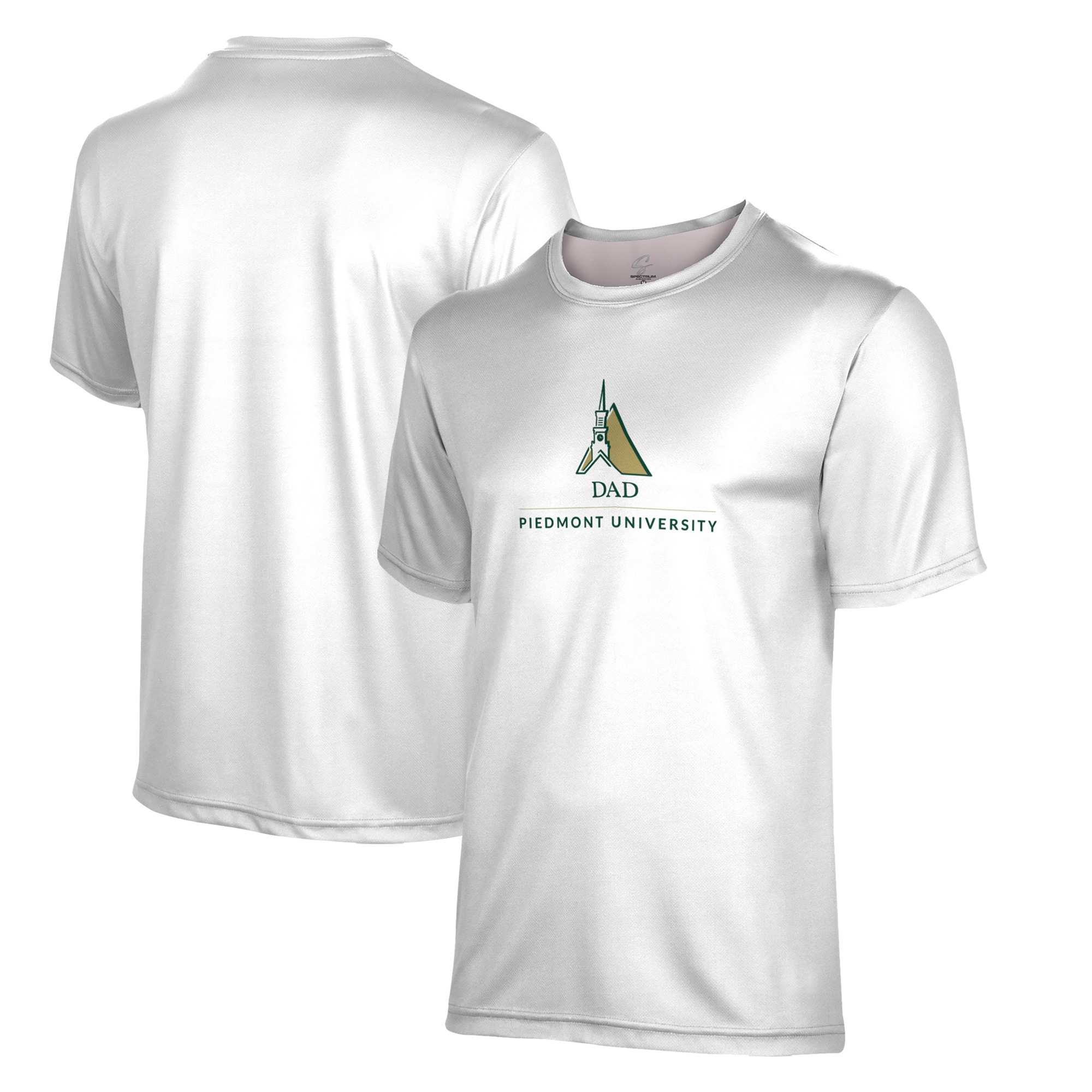 Men's ProSphere White Piedmont Lions Dad Name Drop T-Shirt