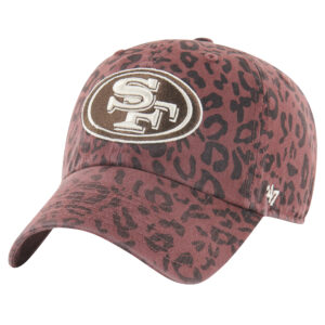 Women's '47  Brown San Francisco 49ers Tawny Clean Up Adjustable Hat