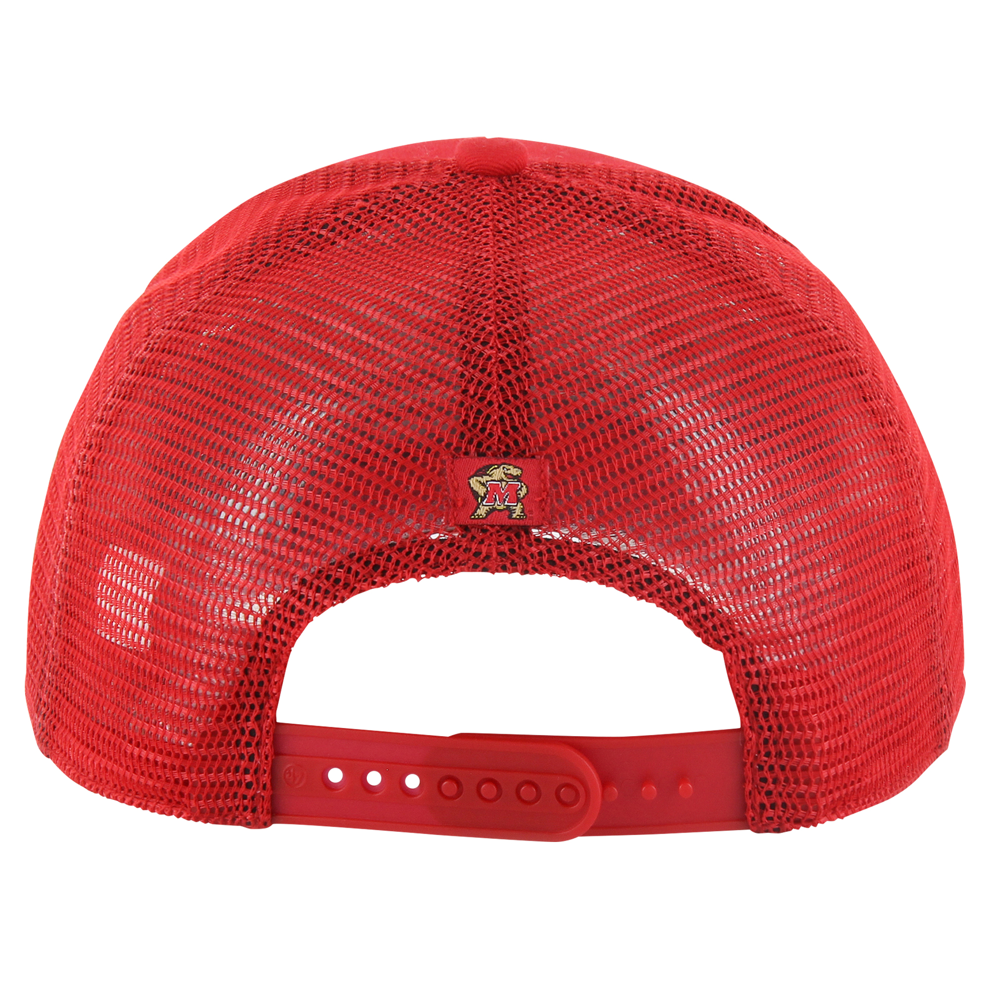 Men's '47 Red Maryland Terrapins Garner Trucker Adjustable Hat - Image 4