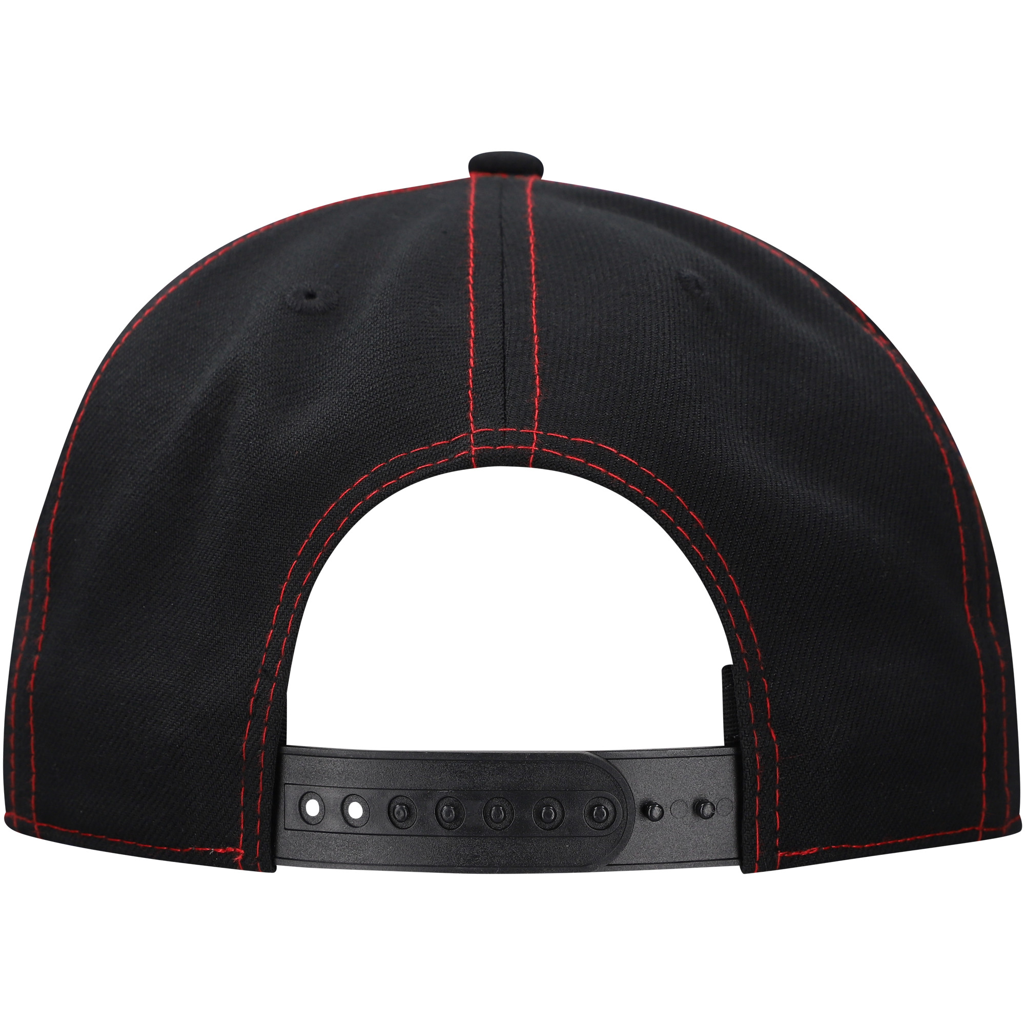Men's Black Superman A-Frame Adjustable Hat - Image 5