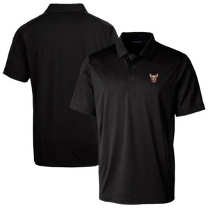Men's Cutter & Buck Black El Paso Chihuahuas Big & Tall Prospect Textured Stretch Polo
