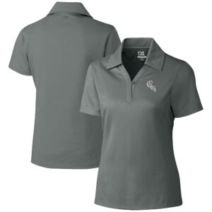 Women's Cutter & Buck Gray Chicago White Sox City Connect CB DryTec Genre Textured Solid Polo