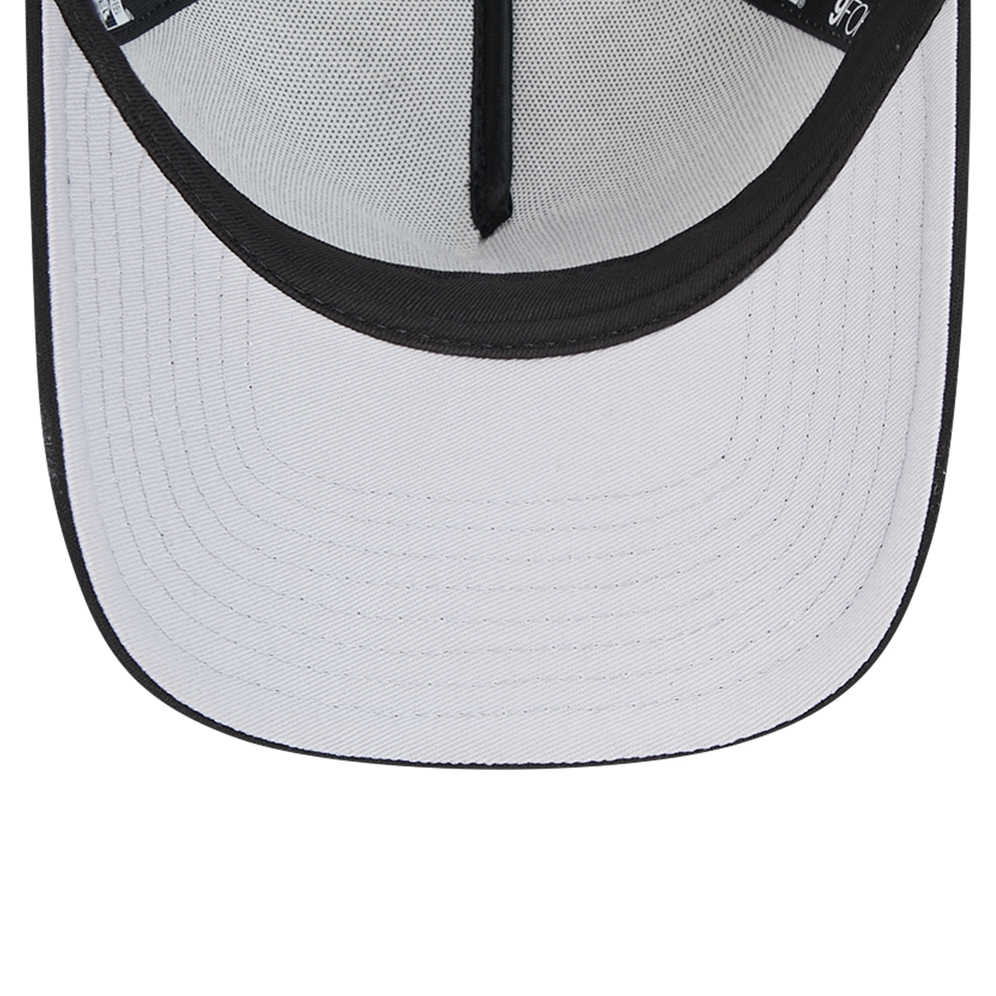 Men's New Era White Arizona Diamondbacks Retro Wordmark 9FORTY A-Frame Trucker Adjustable Hat - Image 6