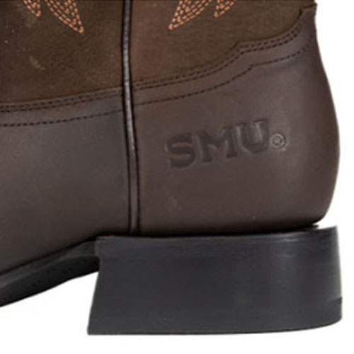Men's Brown SMU Mustangs Western Boots - Image 8