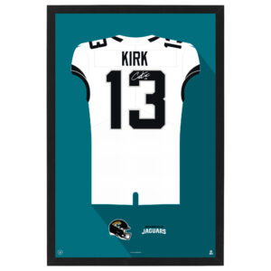 Christian Kirk Jacksonville Jaguars Away Jersey Framed Art Print