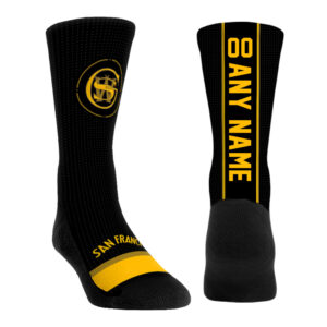 Youth Rock Em Socks  Golden State Warriors Custom Jersey Crew Socks