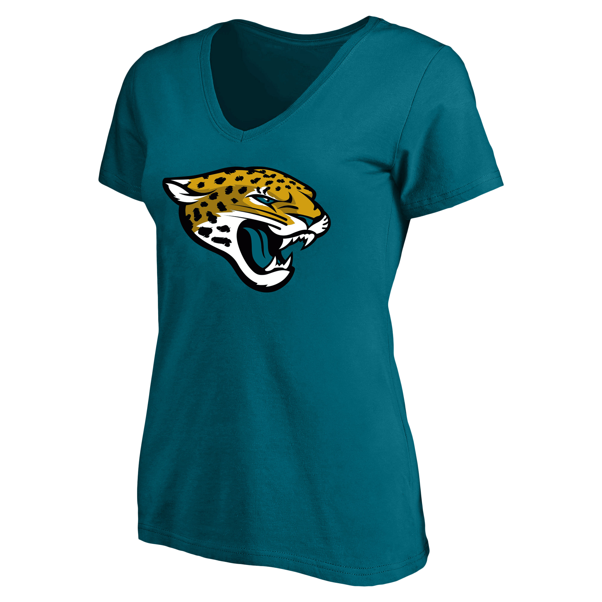 Women's Fanatics Trevor Lawrence Teal Jacksonville Jaguars Plus Size Player Name & Number V-Neck T-Shirt - Image 6