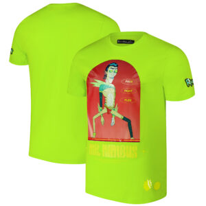 Men's Freeze Max Neon Green Rick And Morty Mr. Nimbus T-Shirt