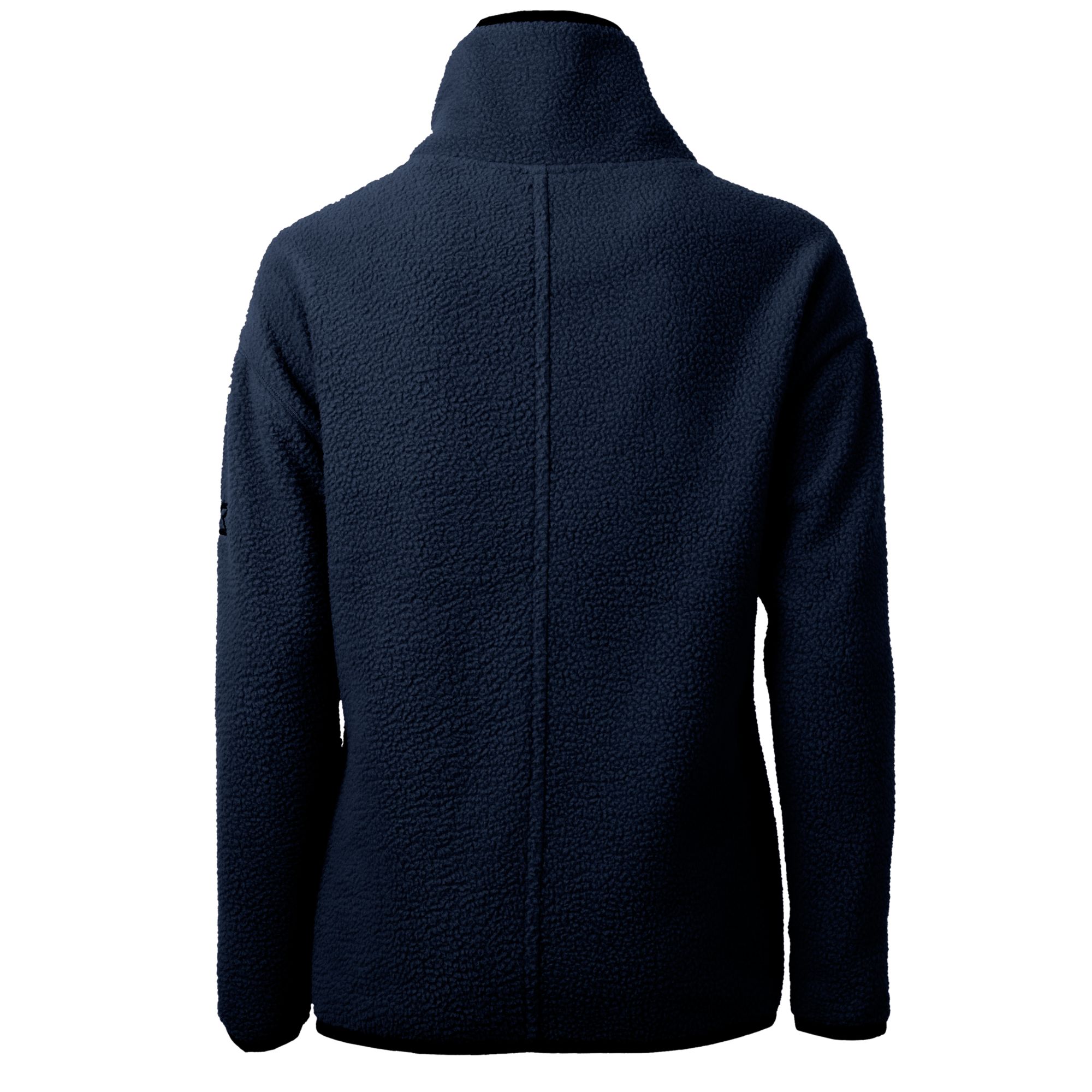 Women's Cutter & Buck Navy Detroit Tigers Cascade Eco Sherpa Fleece Half-Zip Jacket - Image 7