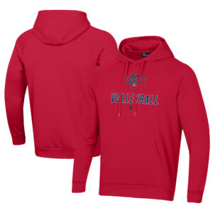 Men's Under Armour Red Saint Mary's Gaels Rival Fleece Pullover Hoodie