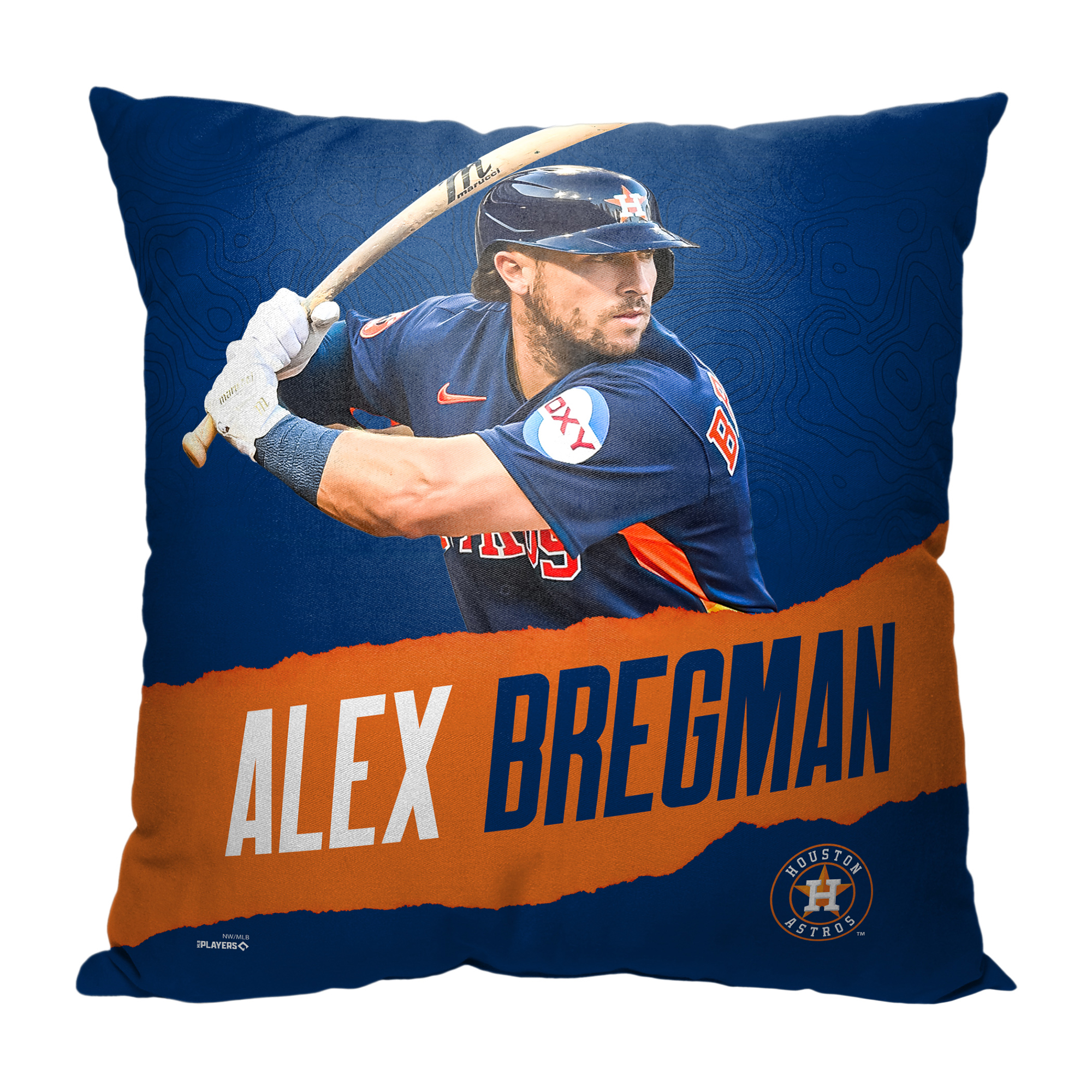 The Northwest Group Alex Bregman Houston Astros 30" x 60" Player Throw Blanket Pillow