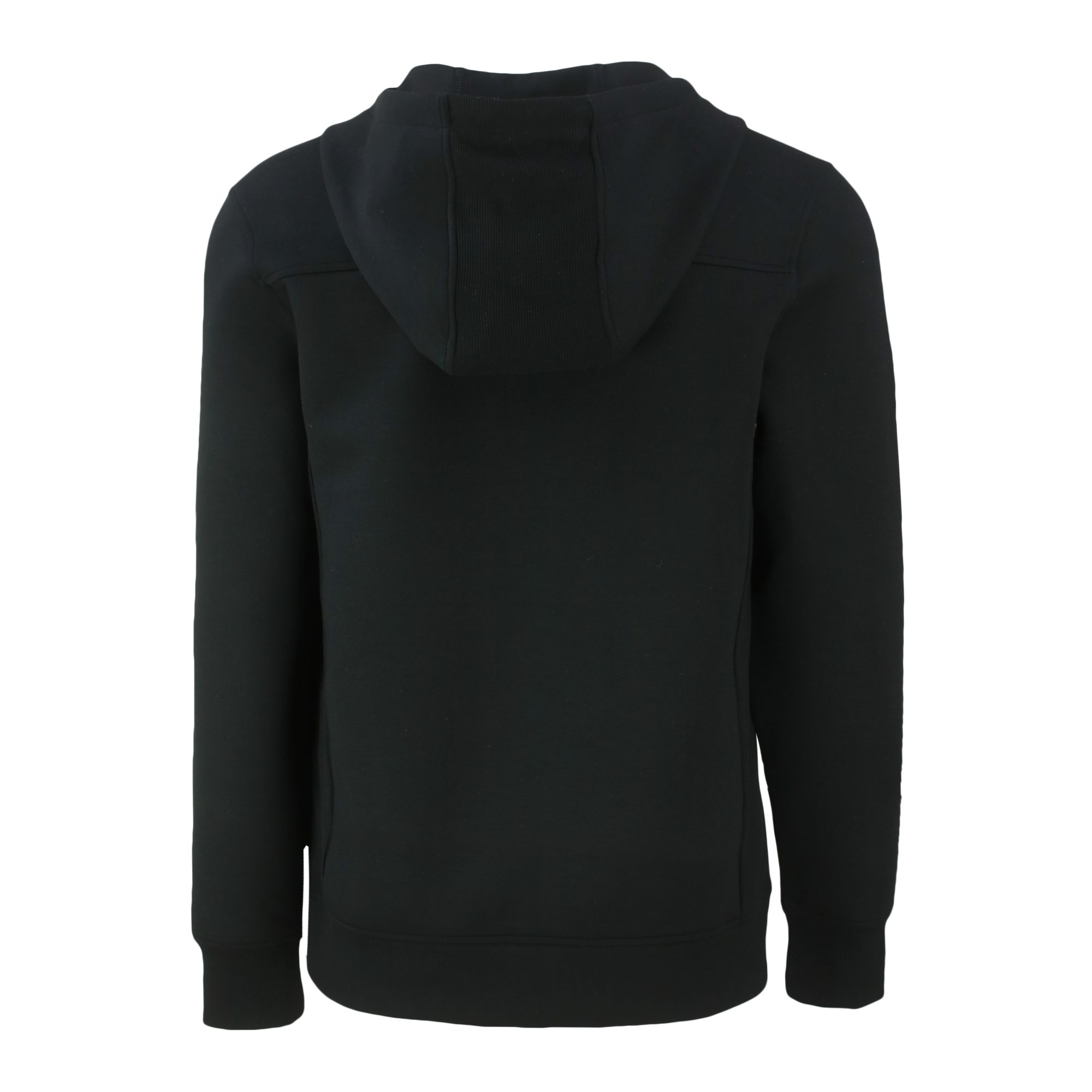 Men's Cutter & Buck Black Toronto Blue Jays Roam Eco Recycled Half-Zip Hoodie - Image 4