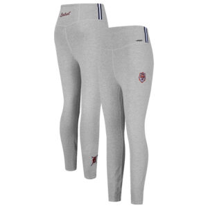 Women's Pro Standard Heather Gray Detroit Tigers Mash Up Tri-Blend Leggings