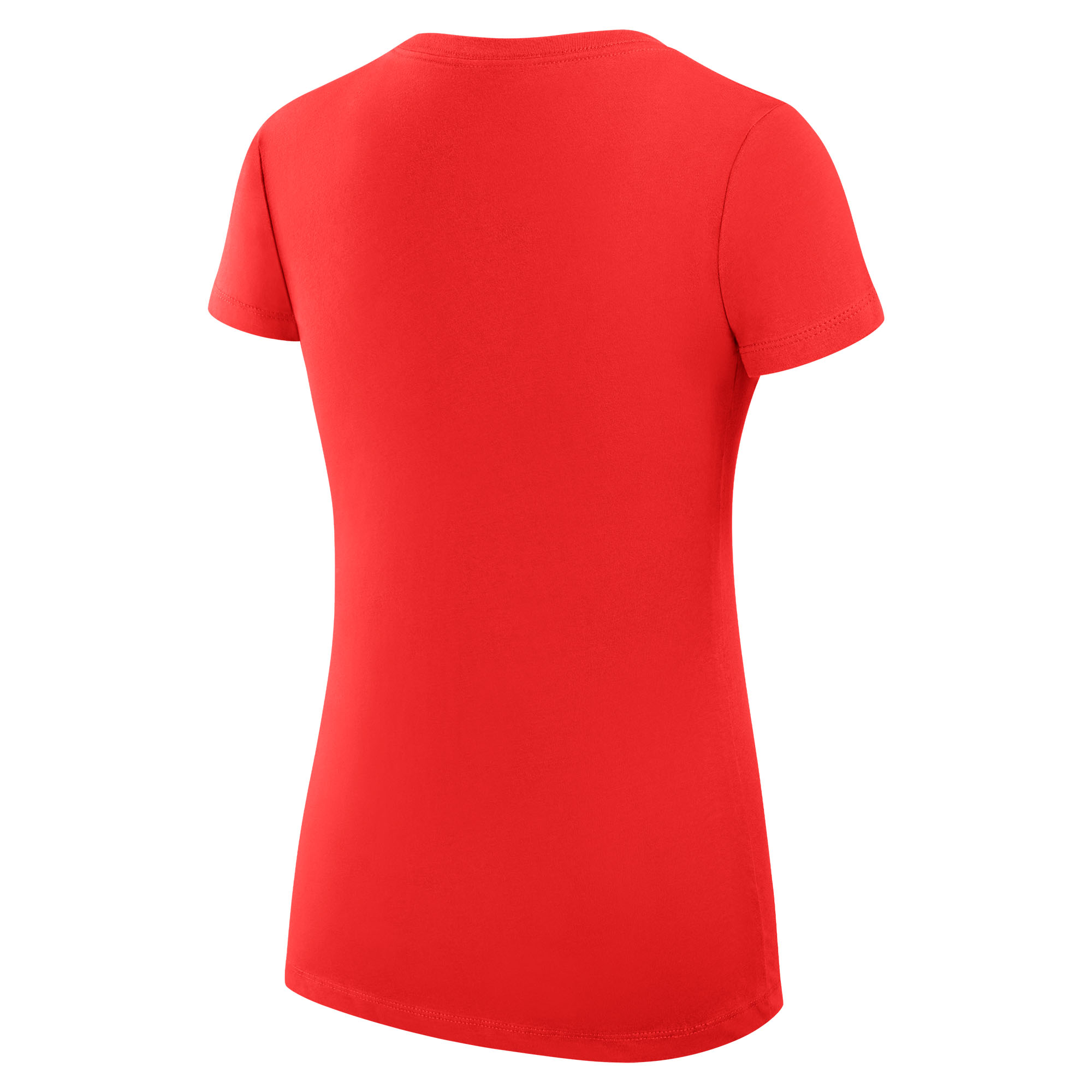 Women's G-III 4Her by Carl Banks Cardinal Arizona Cardinals Subtle Football Fitted V-Neck T-Shirt - Image 4