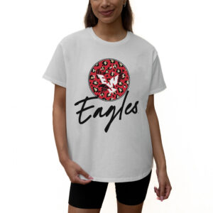 Women's Gameday Couture White Eastern Washington Eagles Wild Expectations Tri-Blend Flowy T-Shirt