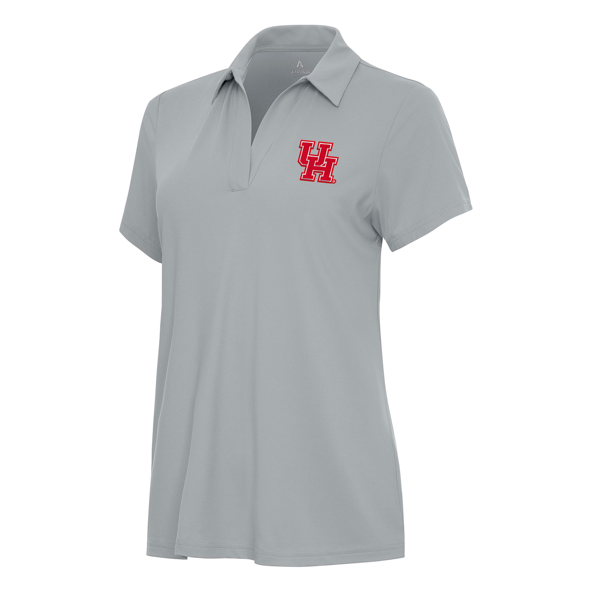 Women's Antigua Gray Houston Cougars Era Polo