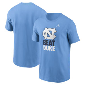 Men's Jordan Brand Carolina Blue North Carolina Tar Heels North Carolina-Duke Rivalry T-Shirt