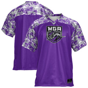 Youth ProSphere Purple Middle Georgia State Knights Digital Camo 1.0 Football Jersey