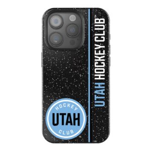 Keyscaper Black Utah Hockey Club Sidebar Bling iPhone Case
