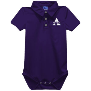 Infant Vive La Fete Purple Alcorn State Braves Polo Bodysuit