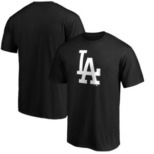 Men's Black Los Angeles Dodgers Primary Logo II T-Shirt