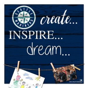 Seattle Mariners 18'' x 18'' Create Inspire Dream Sign