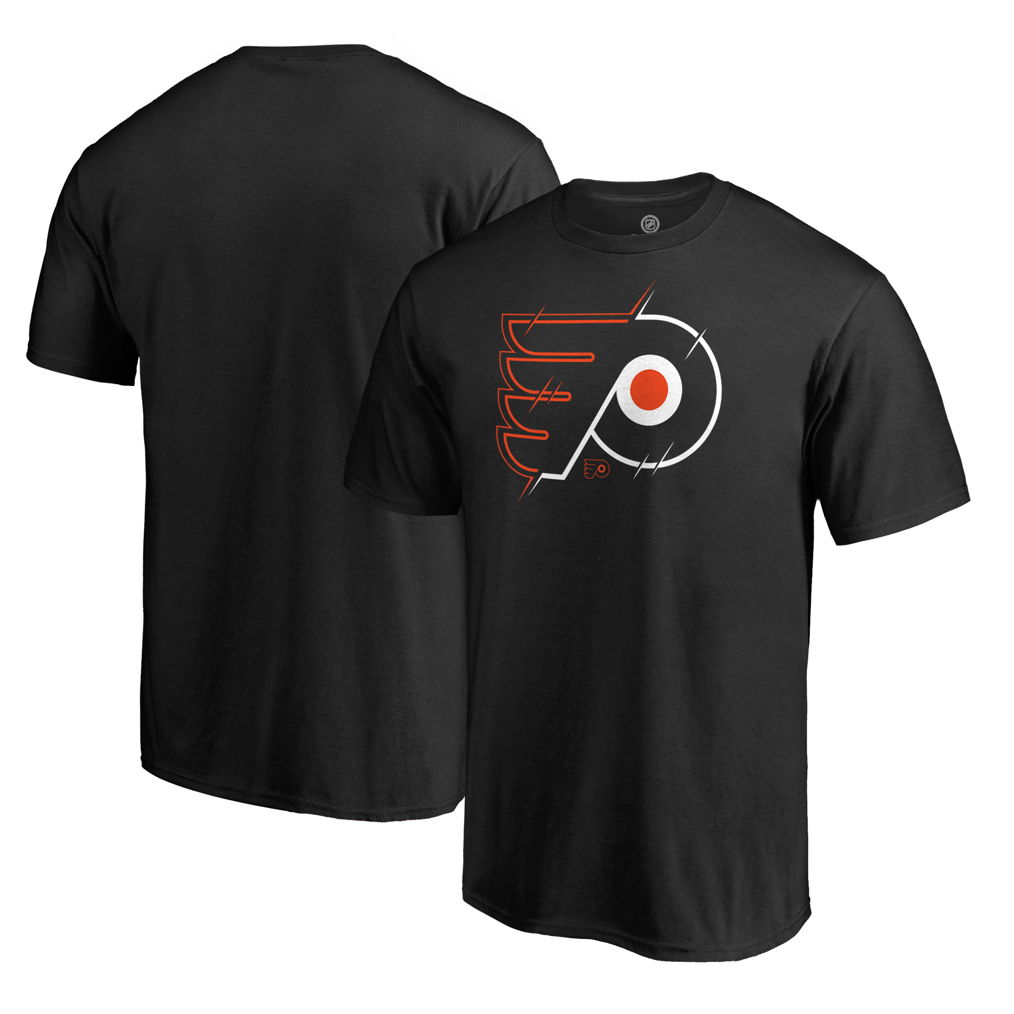 Men's Black Philadelphia Flyers X-Ray T-Shirt - Image 5
