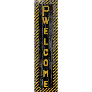 Pittsburgh Pirates 12'' x 48'' Door Leaner Welcome Sign