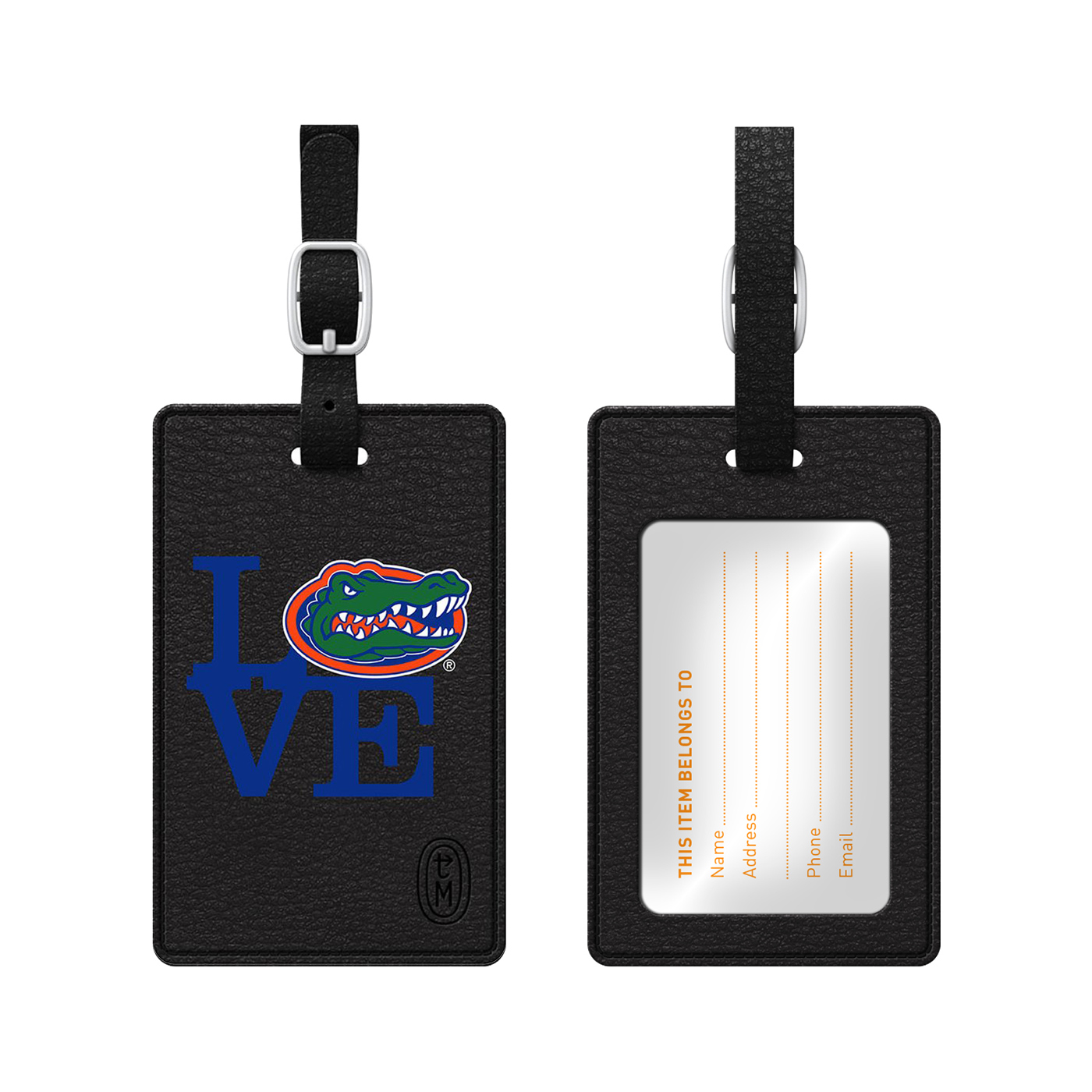 Black Florida Gators Love Bag Tag - Image 3