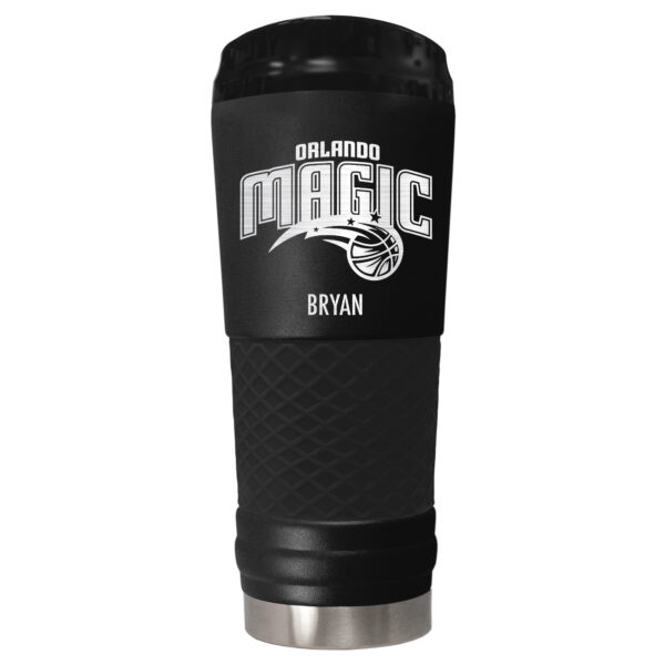 Black Orlando Magic 24oz. Personalized Stealth Draft Tumbler