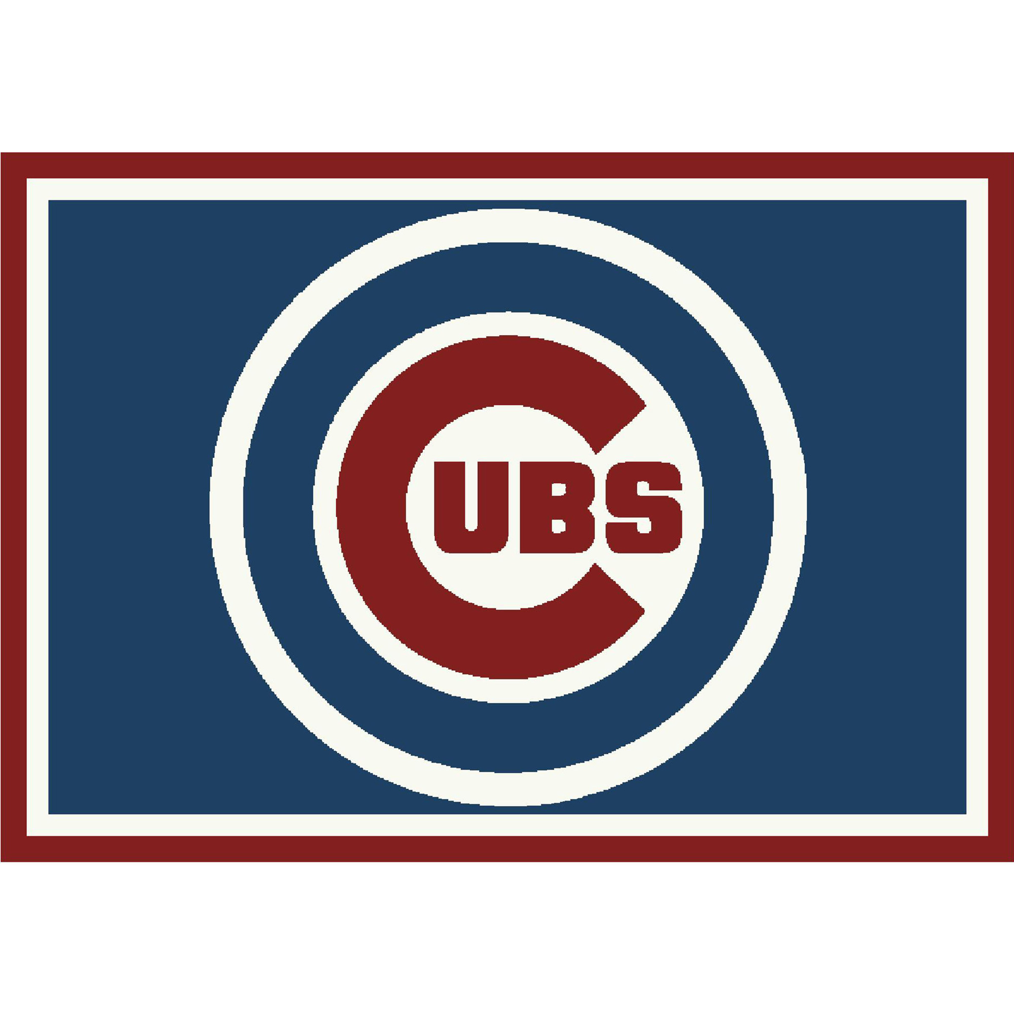 Imperial Chicago Cubs 7'8'' x 10'9'' Spirit Rug