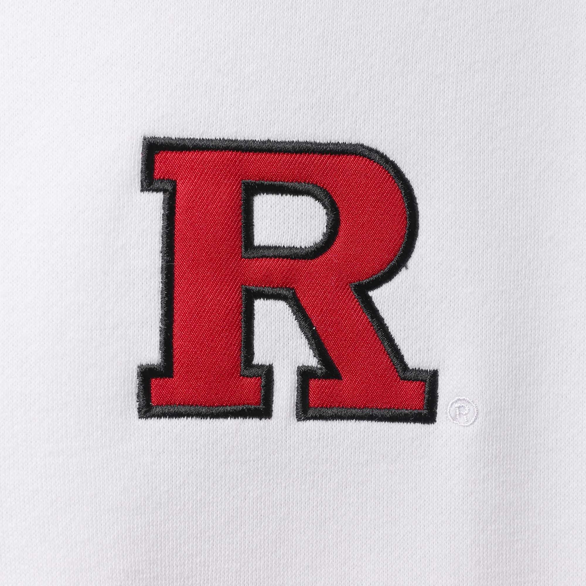 Men's Colosseum White Rutgers Scarlet Knights Tortugas Logo Quarter-Zip Jacket - Image 4