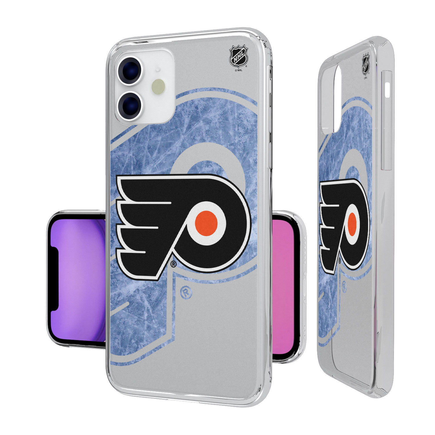 Philadelphia Flyers iPhone Clear Ice Case - Image 11