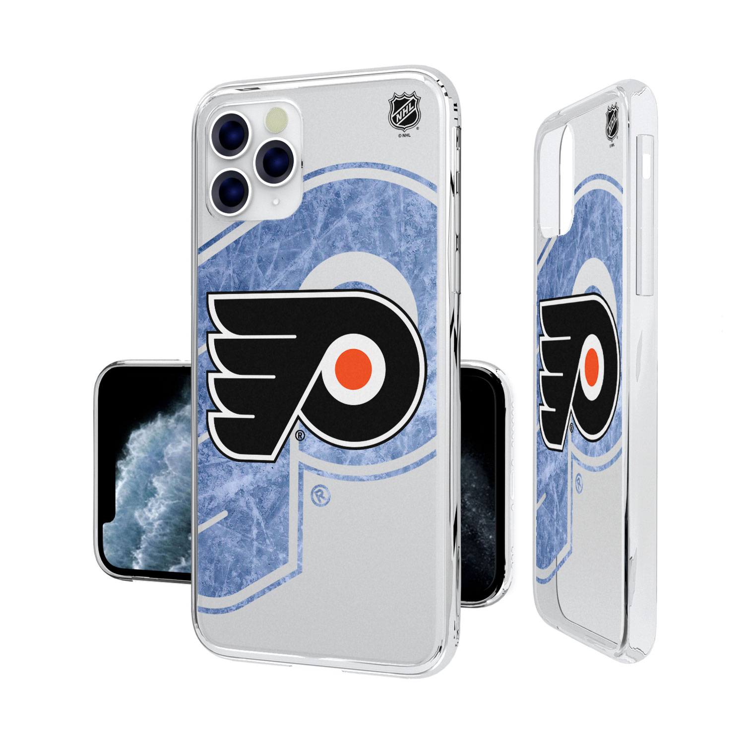 Philadelphia Flyers iPhone Clear Ice Case - Image 5