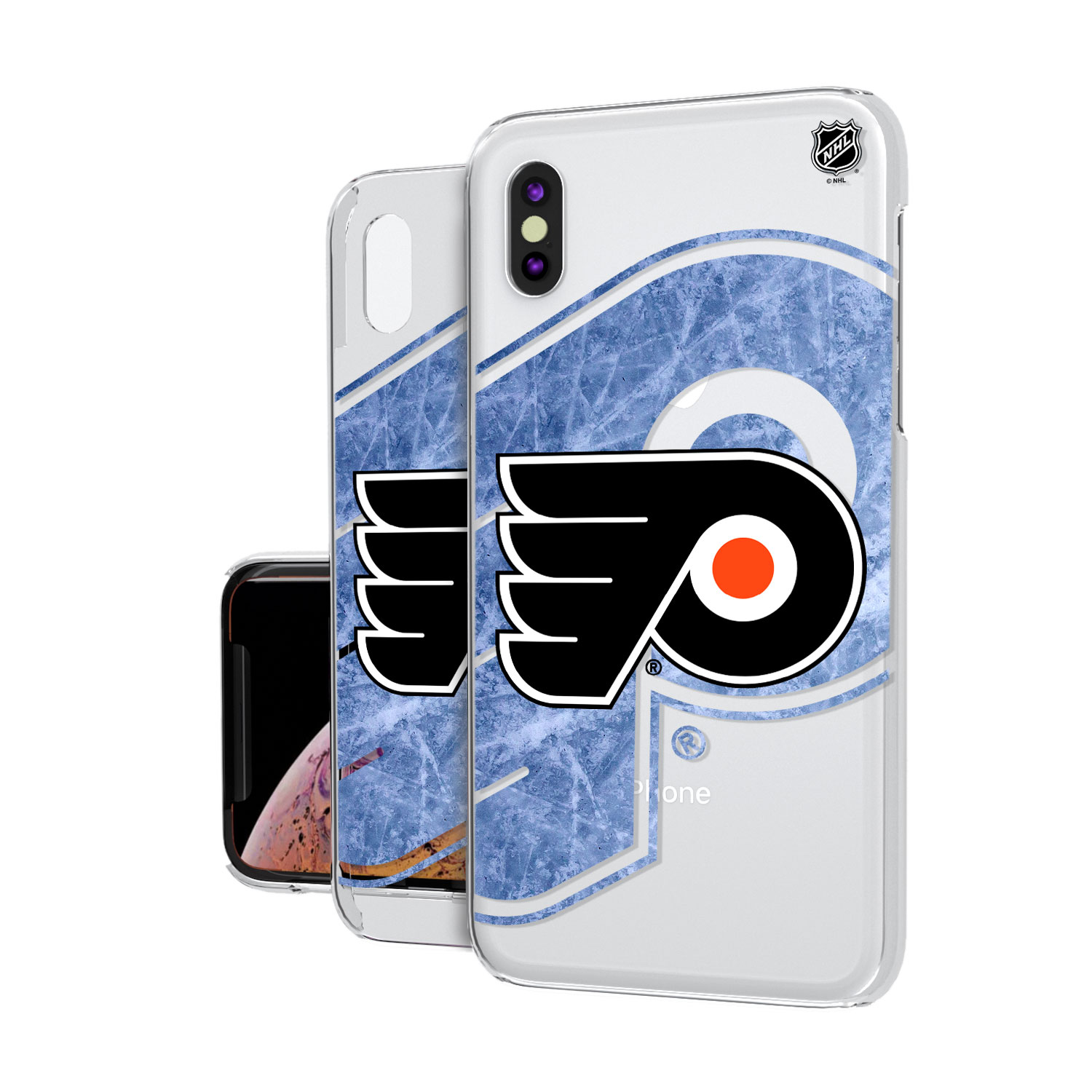 Philadelphia Flyers iPhone Clear Ice Case - Image 14