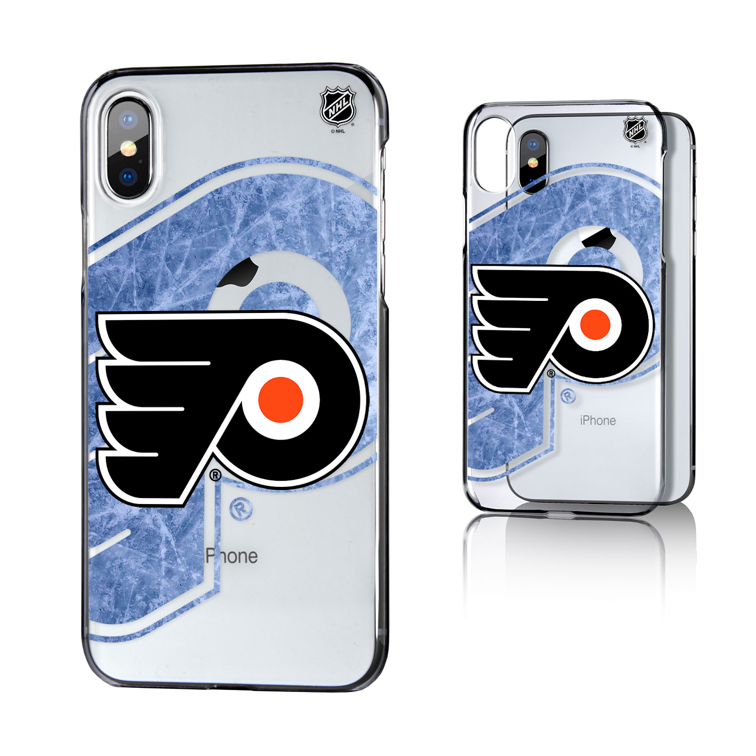 Philadelphia Flyers iPhone Clear Ice Case - Image 16