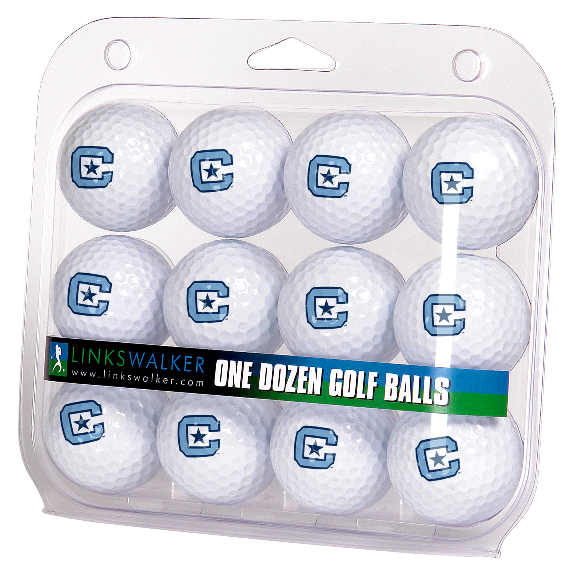 Citadel Bulldogs 12-Pack Golf Ball Set
