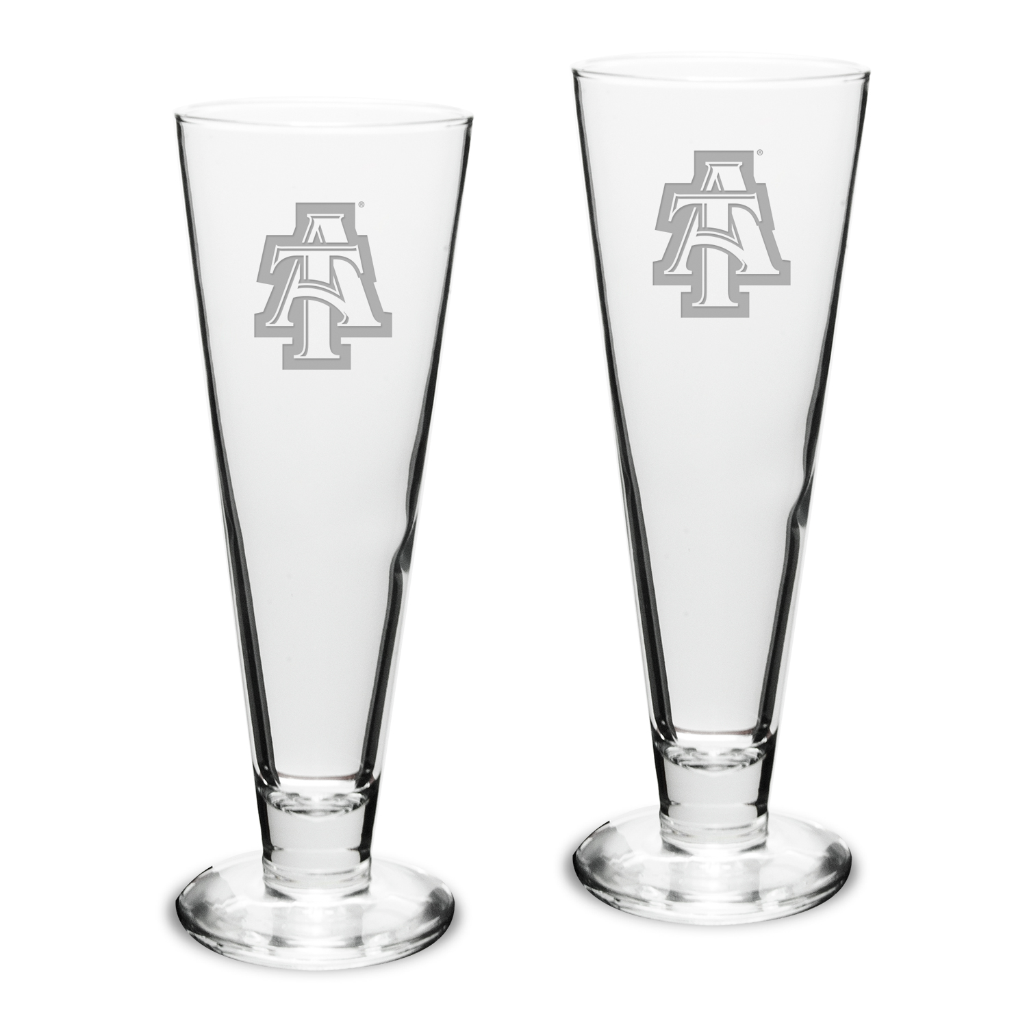 North Carolina A&T Aggies 2-Piece 16oz. Classic Beer Pilsner Set