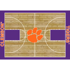 Imperial Clemson Tigers 7'8" x 10'9" Courtside Rug