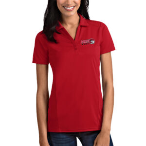 Women's Antigua Red Winston-Salem State Rams Tribute Polo