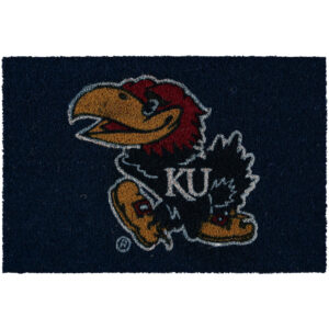 Kansas Jayhawks Team Colors Doormat
