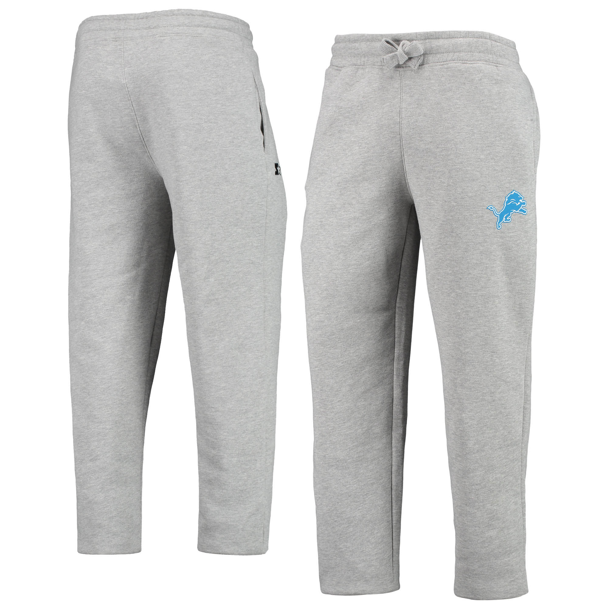 Men's Gray Detroit Lions Starter Option Run Sweatpants - Image 2