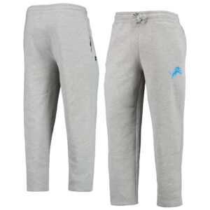 Men's Gray Detroit Lions Starter Option Run Sweatpants