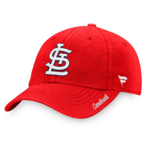 Women's Fanatics Red St. Louis Cardinals Team Core Adjustable Hat