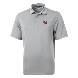 Men's Cutter & Buck Gray Lamar Cardinals Big & Tall Virtue Eco Pique Recycled Polo